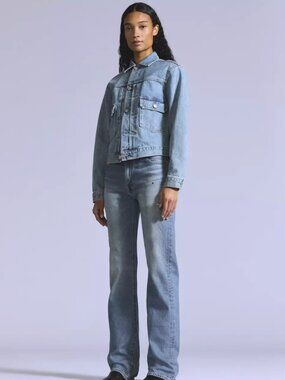 Levi’s® Blue Tab™ Japanese Selvedge Plank Straight Fit Women's Jeans NWT sz 23